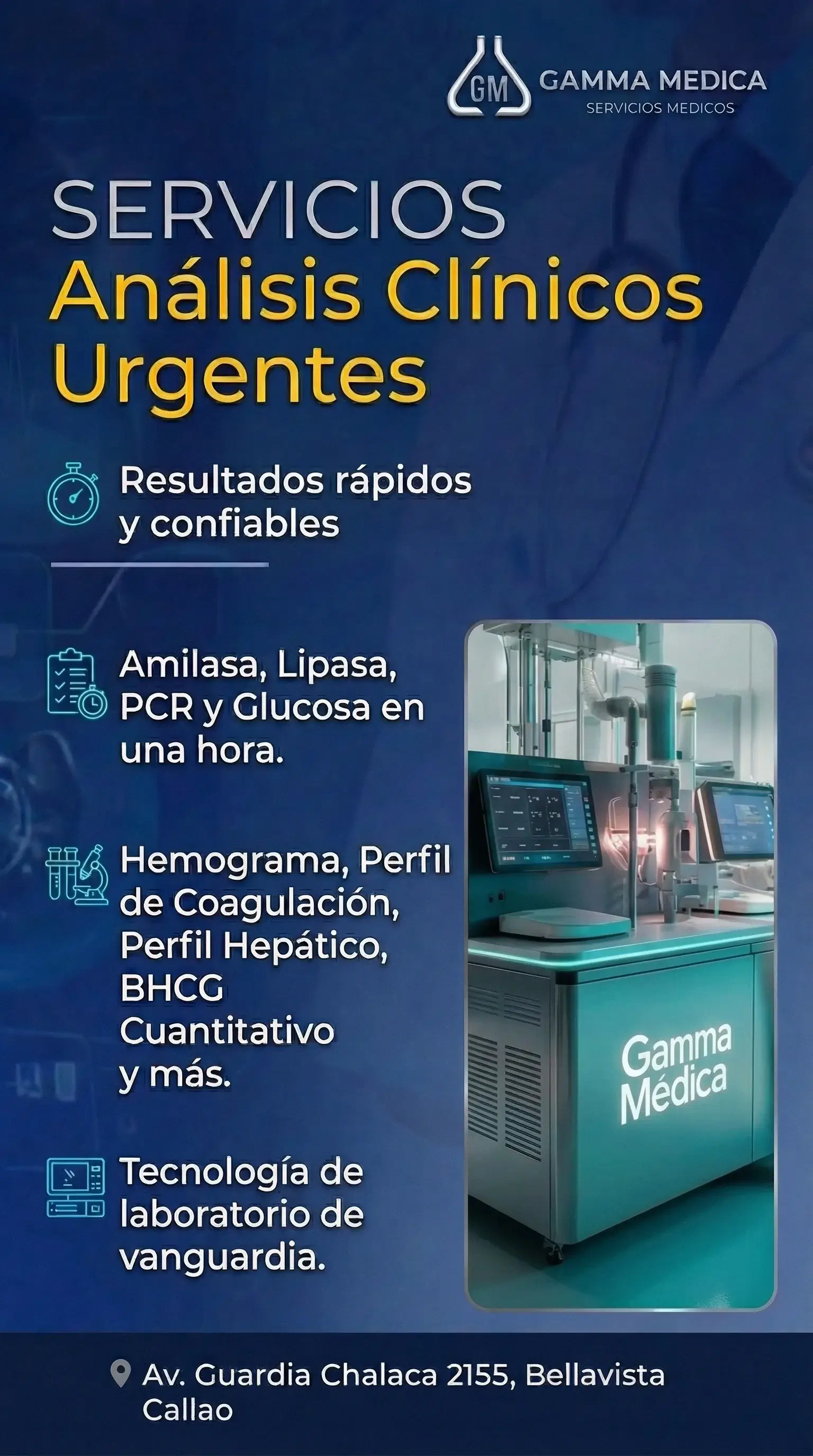 Análisis Clínicos Urgentes
