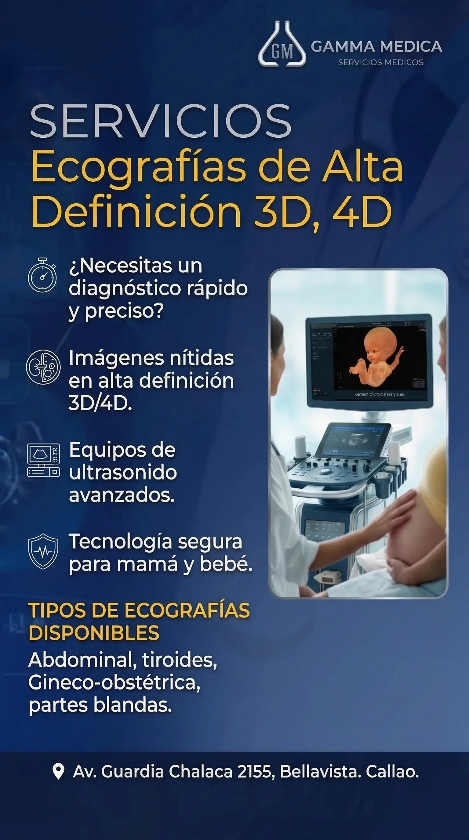 Ecografías de Alta Definición 3D/4D